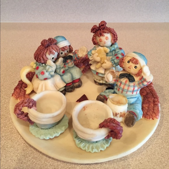 raggedy ann tea set